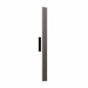 DALS Lighting Gemini 36" Tall Outdoor Wall Sconce Black