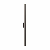DALS Lighting Gemini 60" Tall Outdoor Wall Sconce Black