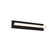 DALS Lighting Ledge 24" Wide LED Vanity Light Black