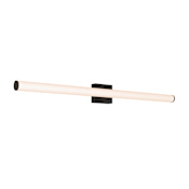 DALS Lighting Vela 45" Wide LED Bath Bar Black