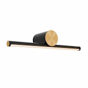 DALS Lighting Balance 24" Wide Bath Bar Black Gold