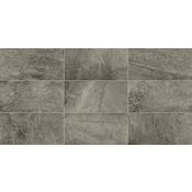 Daltile Slate Attache - 24" x 24" Square Floor and Wall Tile - Textured Visual - Sold by Carton (15.76 SF/Carton) Meta Dark Gray
