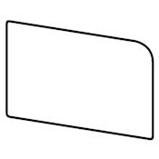 Daltile Color Wheel Classic - 6" x 3" Glossy Ceramic Bullnose Almond