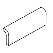 Daltile Color Wheel Classic - 6" x 2" Glossy Ceramic Radius Bullnose Electric Blue