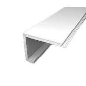 Daltile Asher Bend Flush-Mount Vinyl Stair Cap 2-3/4" x 46" - Sold by Piece (3.83 LF/Piece) Hearth