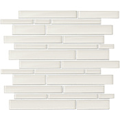 Daltile Amity - 11" x 14" Rectangle Wall Tile - Glossy Visual - Sold by Sheet (0.93 SF/Sheet) White