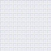 Daltile Color Wave - 1" x 1" Square Wall Tile - Glossy Visual - Sold by Sheet (1 SF/Sheet) Ice White