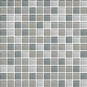 Daltile Color Wave - 1" x 1" Square Wall Tile - Glossy Visual - Sold by Sheet (1 SF/Sheet) Willow Waters