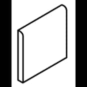 Daltile Keystones - 1" x 1" Bullnose Wall Tile - Unpolished Tile Visual (Sold per LF - 12 connected 1" pcs) Biscuit