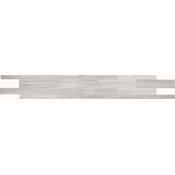 Daltile Limestone - 6" x 36" Rectangle Floor and Wall Tile - Honed Visual - Sold by Carton (10.5 SF/Carton) Chenille White