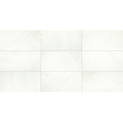 Daltile Raine - 12" x 24" Rectangle Ceiling, Floor, and Wall Tile - Honed Visual - Sold by Carton (12 SF/Carton) Empyrean Ice