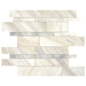 Daltile Sublimity - Linear Floor and Wall Tile - Honed Visual - Sold by Sheet (0.96 SF/Sheet) Namaste