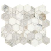 Daltile Sample Only of M1HYPNOTMSU Daphne White