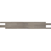 Daltile Marble - 8" x 36" Rectangle Floor and Wall Tile - Polished Visual - Sold by Carton (12 SF/Carton) Silver Screen