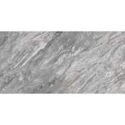 Daltile Marble Attache Lavish - 24" x 24" Square Floor and Wall Tile - Satin Visual - Sold by Carton (15.2 SF/Carton) Stellar Gray