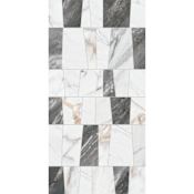 Daltile Marble Attache Lavish - 12" x 24" Rectangle Floor and Wall Tile - Polished Visual - Sold by Carton (17.01 SF/Carton) Moderna Deco