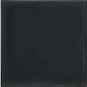 Daltile RetroSpace - 6" x 6" Square Wall Tile - Glossy Visual - Sold by Carton (5.32 SF/Carton) Jet Black