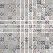 Daltile Uptown Glass - 12" x 12" Square Wall Tile - Glossy Visual - Sold by Sheet (1.05 SF/Sheet) Metro Cream