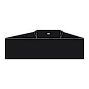 DCS Appliances 48 Inch Grill On Cart with Side Burner Cover Series 7 Black