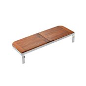 DCS Appliances Back Bar for CAD 30" Carts Brushed Stainless Steel