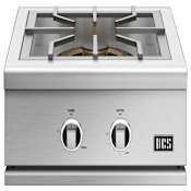 DCS Appliances 24 Series 9 Power Burner, LP Gas Stainless Steel