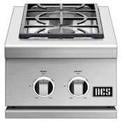 DCS Appliances 14 Series 9 Double Side Burner, Natural Gas Stainless Steel