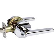 Delaney Contemporary Collection Vida Series Privacy Door Lever Set Polished Chrome