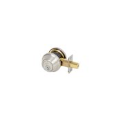 Delaney LU Series Single Cylinder Deadbolt Brushed Chrome
