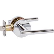 Delaney Contemporary Collection Cira Series Passage Door Lever Set Polished Chrome