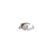 Delaney E Collection Charlotte Series Grade 2 Passage Door Lever Set Brushed Chrome