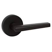 Delaney Vida Non-Turning One-Sided Dummy Lever with Round Rose Black
