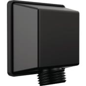 Delta Square Wall Supply Elbow for Hand Shower Hose Connection Matte Black