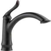Delta Linden Kitchen Faucet with Optional Base Plate - Includes Lifetime Warranty Venetian Bronze
