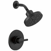Delta Nicoli Monitor 14 Series Single Function Pressure Balanced Shower - Rough-in Included Matte Black