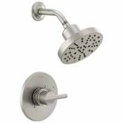 Delta Nicoli Monitor 14 Series Single Function Pressure Balanced Shower - Rough-in Included Brilliance Stainless