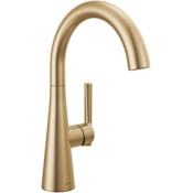 Delta 1.5 GPM Single Hole Bar / Prep Faucet Champagne Bronze