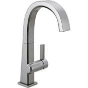 Delta Pivotal 1.5 GPM Single Hole Bar Faucet Arctic Stainless