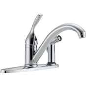 Delta Classic Kitchen Faucet with Side Spray - Includes Lifetime Warranty Chrome