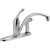 Delta Collins Kitchen Faucet with Side Spray - Includes Lifetime Warranty Chrome