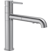 Delta Trinsic Pull-Out Kitchen Faucet - Includes Lifetime Warranty Arctic Stainless