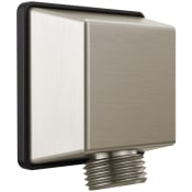 Delta Square Wall Supply Elbow for Hand Shower Hose Connection Brilliance Stainless