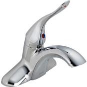Delta Centerset Bathroom Faucet with Diamond Seal Technology Chrome