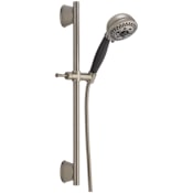 Delta 1.75 GPM Multi Function Handshower with H2Okinetic Technology Hose, and Limited Lifetime Warranty Brilliance Stainless