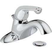 Delta Single Handle Centerset Bathroom Faucet Chrome