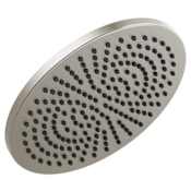 Delta Universal Showering 11-3/4" Round 2.5 GPM Single Function Rain Shower Head with Touch Clean Technology Brilliance Stainless