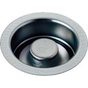 Delta Garbage Disposal Flange and Stopper for Standard Kitchen Sink Drain Openings Arctic Stainless