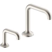 Delta Driftex 1 GPM Proximity Faucet with Soap Dispenser - Hardwire, Less Transformer and Mixing Valve Brilliance Stainless