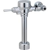 Delta 1-1/2" Top Spud Water Closet Flush Valve with 11-3/4" Maximum Height and Field Adjustable Flush from the Commercial Series Chrome