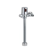 Delta 1-1/2" Top Spud Motion Activated Battery Powered Water Closet Flush Valve with 24" Height and 1.6GPF Adjustable Flush from the Commercial Series Chrome / Non Field Adjustable / 60 PSI to 4.8 Litre