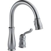 Delta Leland Pull-Down Kitchen Faucet with Magnetic Docking Spray Head - Includes Lifetime Warranty Arctic Stainless